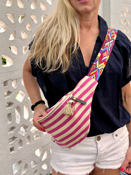 Good Vibes Valerie Sling Bag Pink - Pre Order for May Delivery